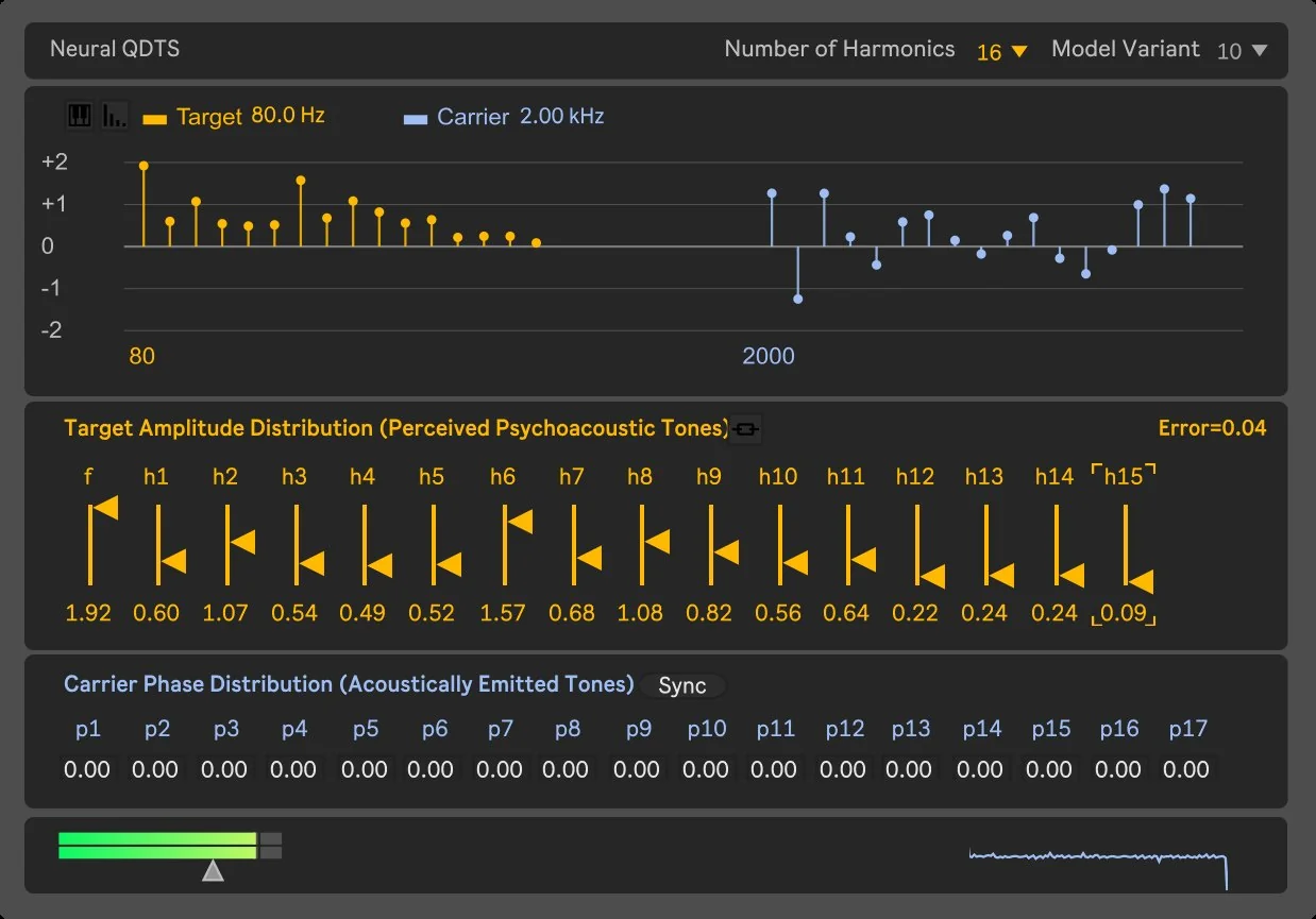 Vista completa del patch Neural QDTS desarrollado en Max.